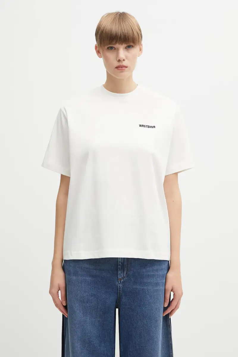 WRSTBHVR T-shirt Donna Beige 3039466