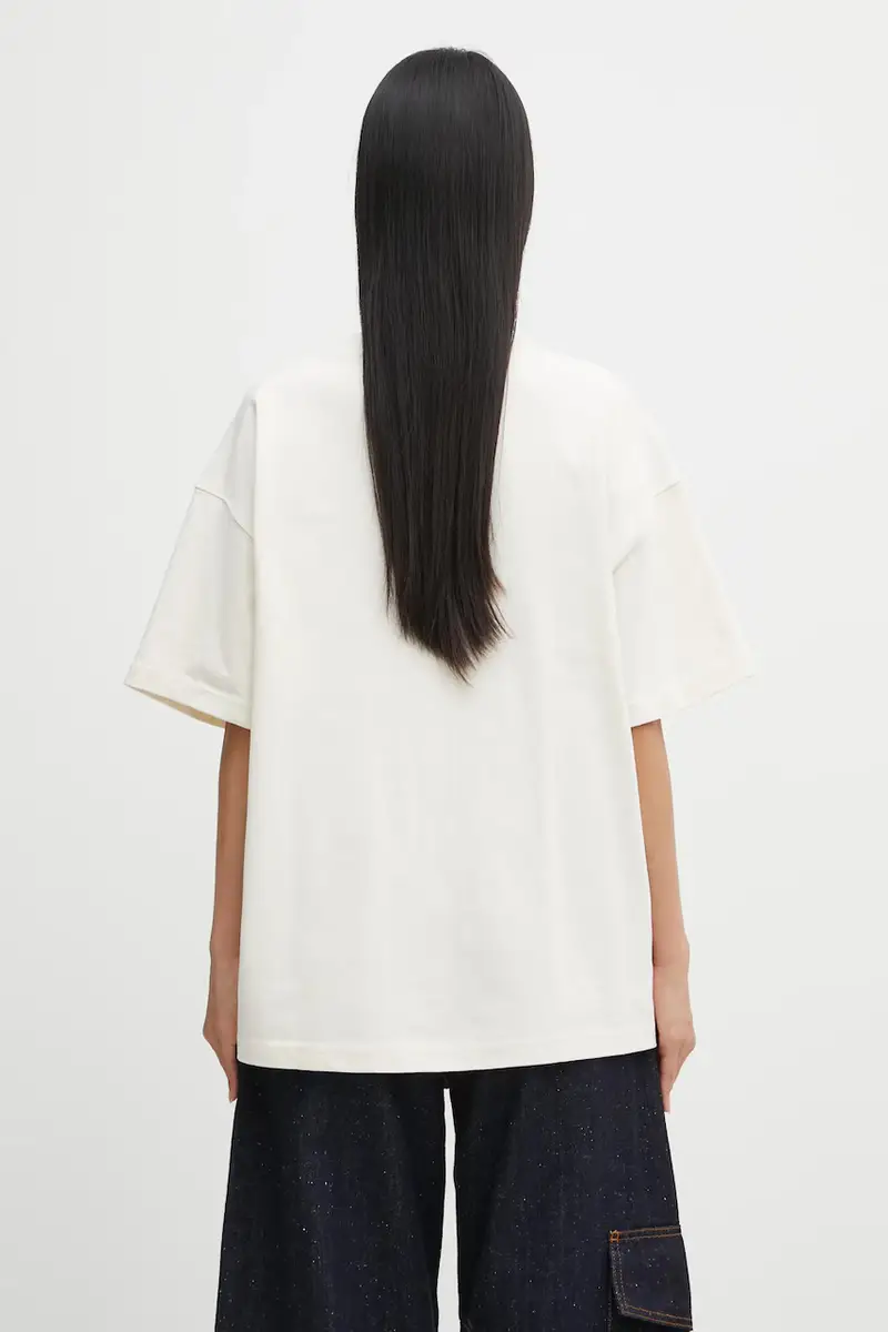 WRSTBHVR T-shirt Donna Beige 3376283 miniatura 3