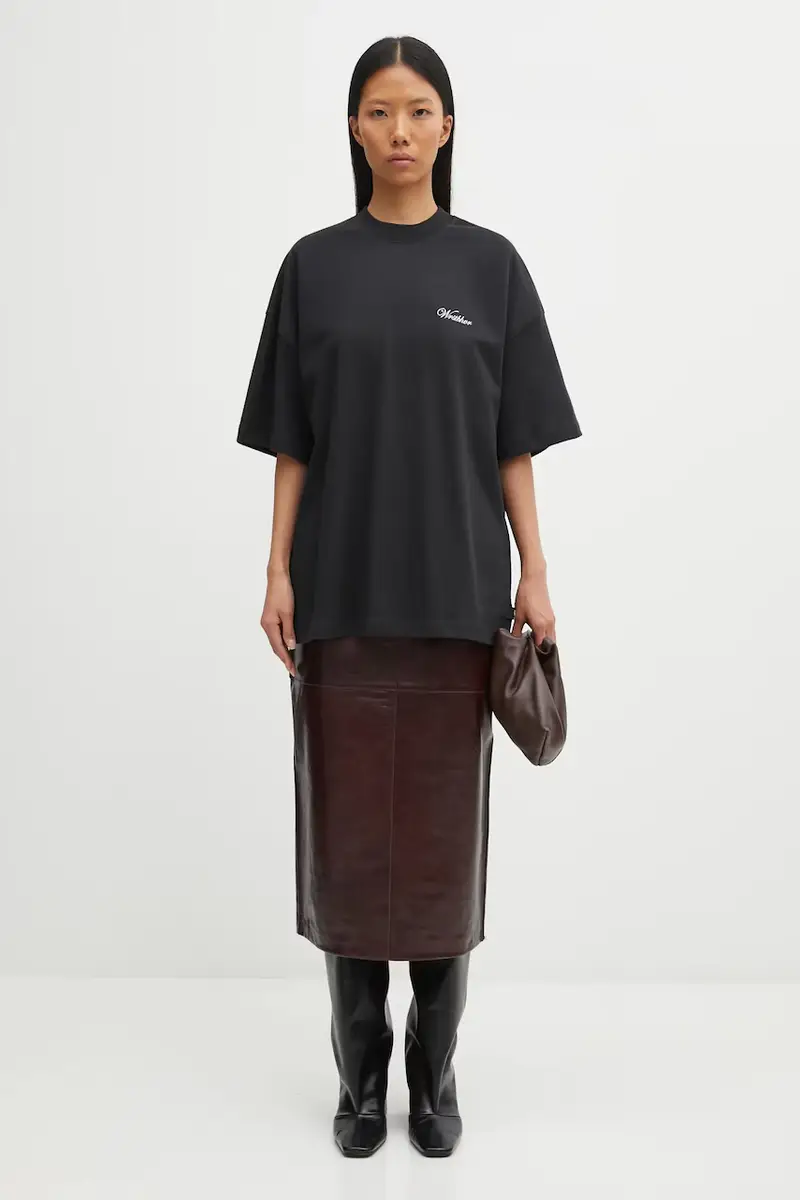 WRSTBHVR T-shirt Donna Nero 3376489 miniatura 5