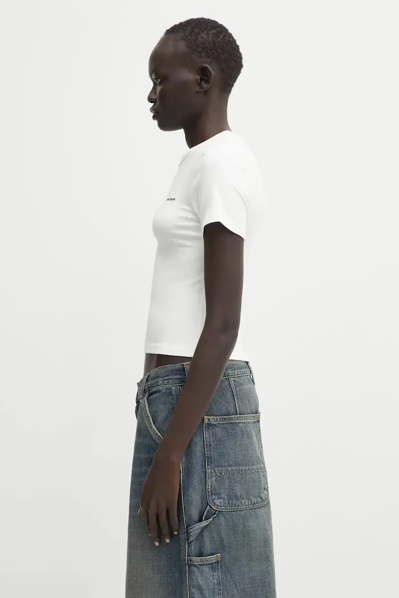 WRSTBHVR T-shirt Donna Beige 3527808 miniatura 2