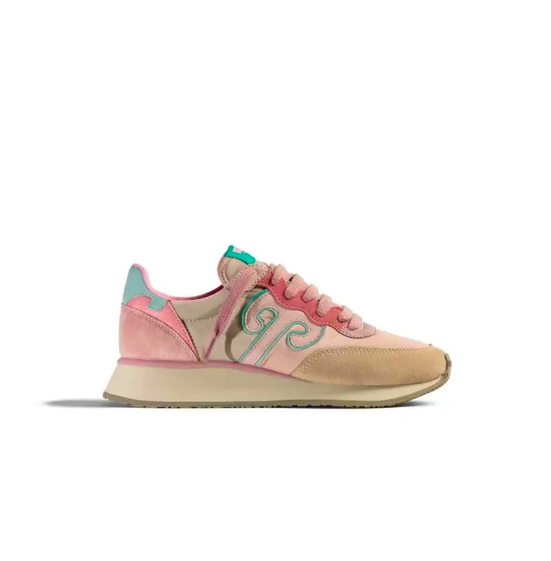 Sneakers Donna Autunno/inverno | Soreca Shop Online Napoli Beige/rosa/v.acqua