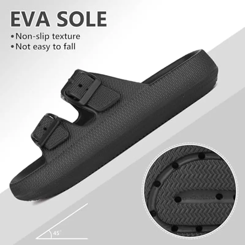 WYSFLY Pantofole Nero 1910574 miniatura 3