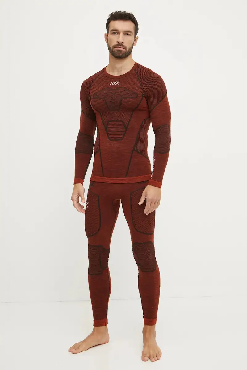 leggins funzionali Symbio Merino colore rosso YPP2W24M miniatura 2