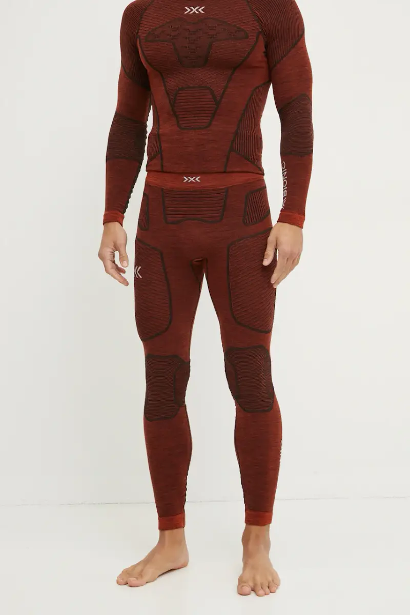 leggins funzionali Symbio Merino colore rosso YPP2W24M