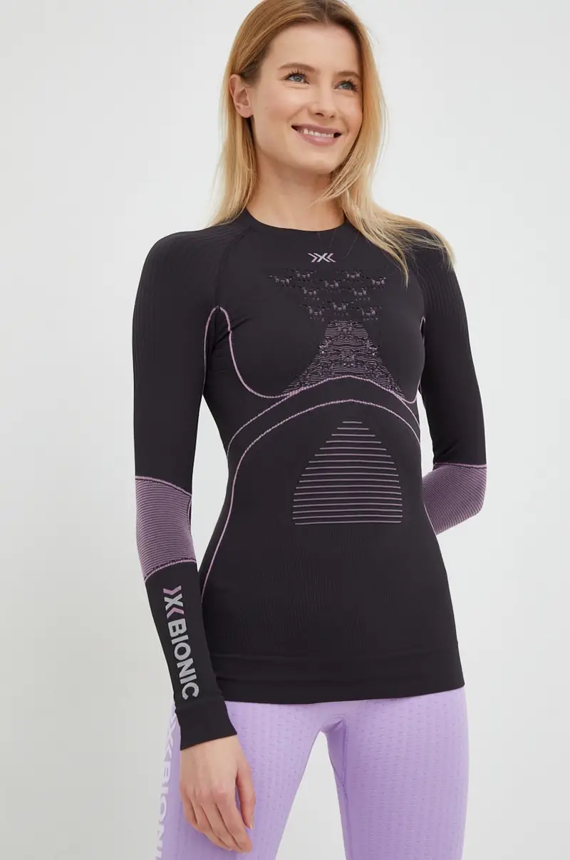 longsleeve funzionale Energy Accumulator 4.0 Grigio miniatura 2