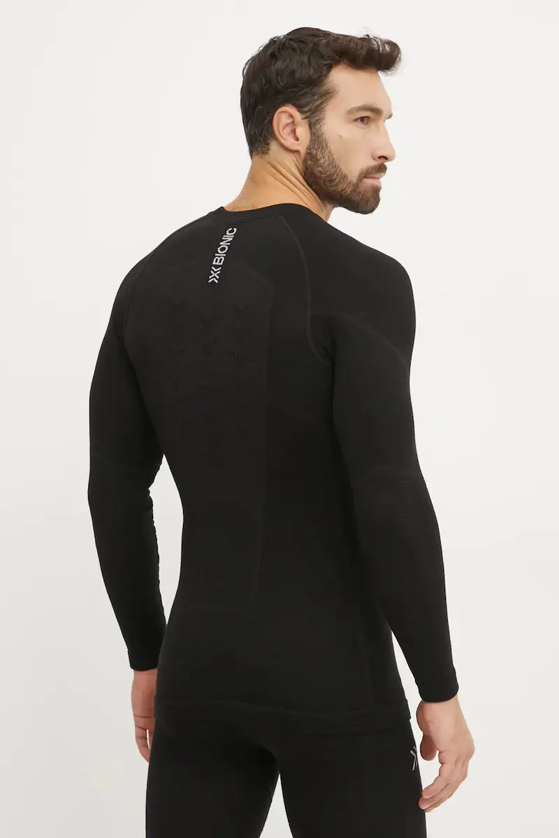 longsleeve funzionale Symbio Merino colore nero YTB2W24M miniatura 3