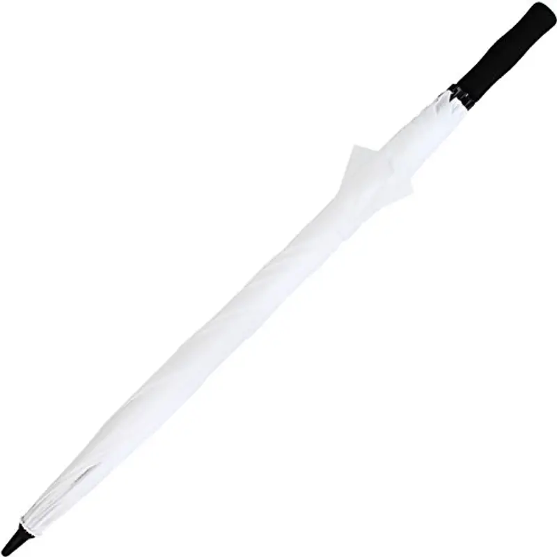 X-Brella leggero ombrello pieno in fibra di vetro per 2 persone - taglia XXL - molto stabile - golf ombrello bianco bianco miniatura 3