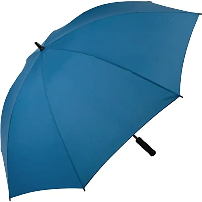 X-Brella leggero ombrello pieno in fibra di vetro per 2 persone - taglia XXL - molto stabile - golf ombrello blu blau