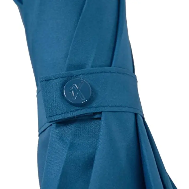 X-Brella leggero ombrello pieno in fibra di vetro per 2 persone - taglia XXL - molto stabile - golf ombrello blu blau miniatura 2