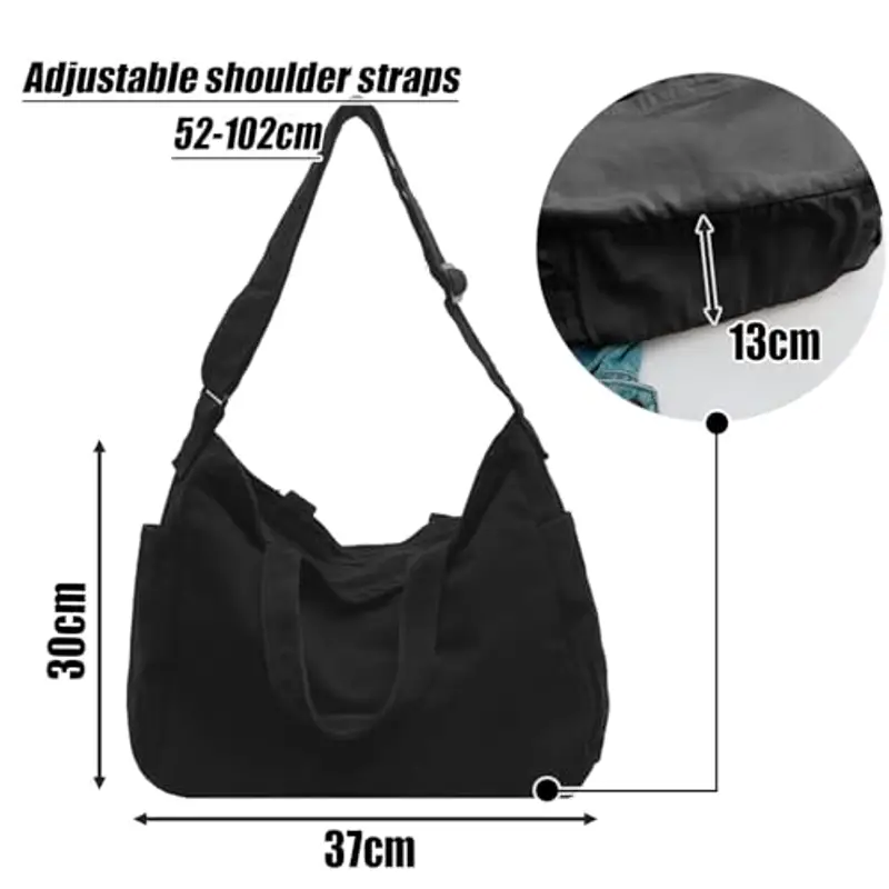 X SIM FITNESSX Borsa a tracolla Nero 2159994 miniatura 2