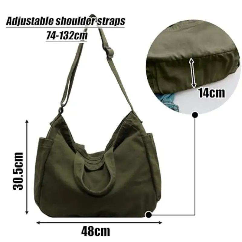 X SIM FITNESSX Borsa a tracolla Verde 2159998 miniatura 2