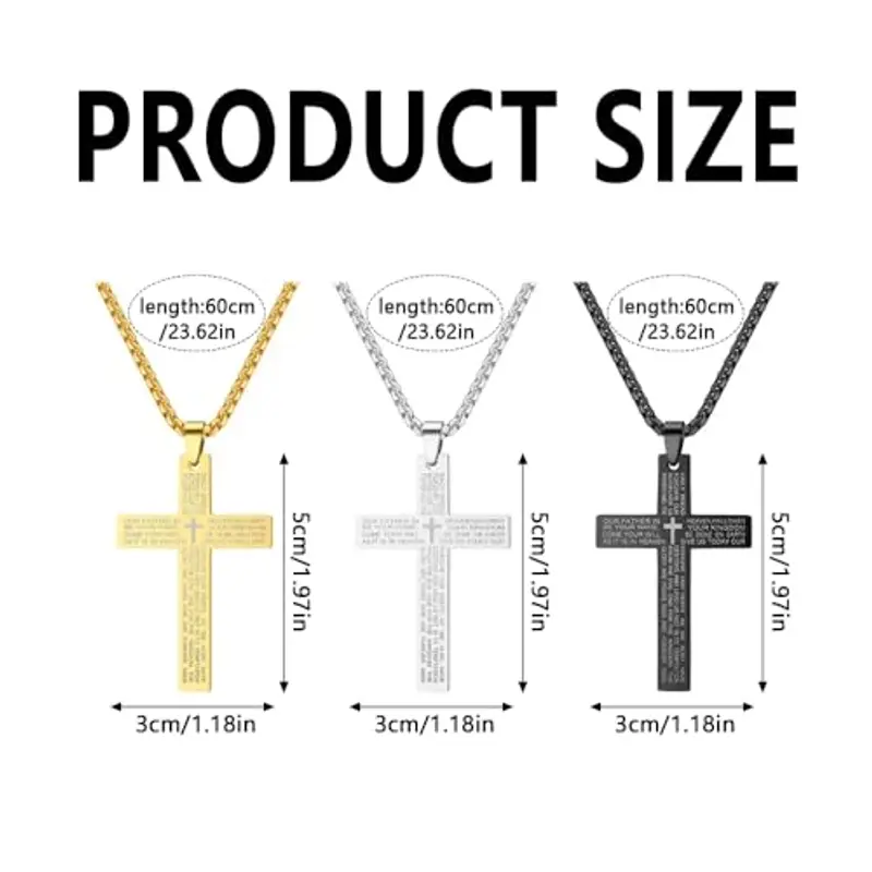 XFSRG Collane Uomo Nero 2431858 miniatura 2