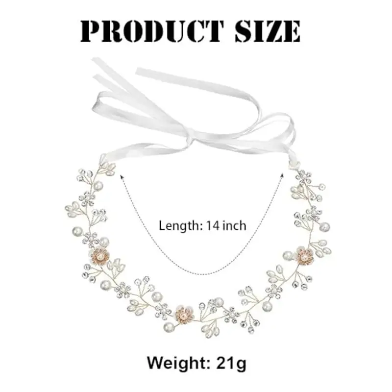 XFSRG Coroncina Comunione Bambina Cristallo Accessori per Capelli Cerchietto per Capelli da Sposa per Prima Comunione Matrimonio e Occasioni Speciali?Oro miniatura 2