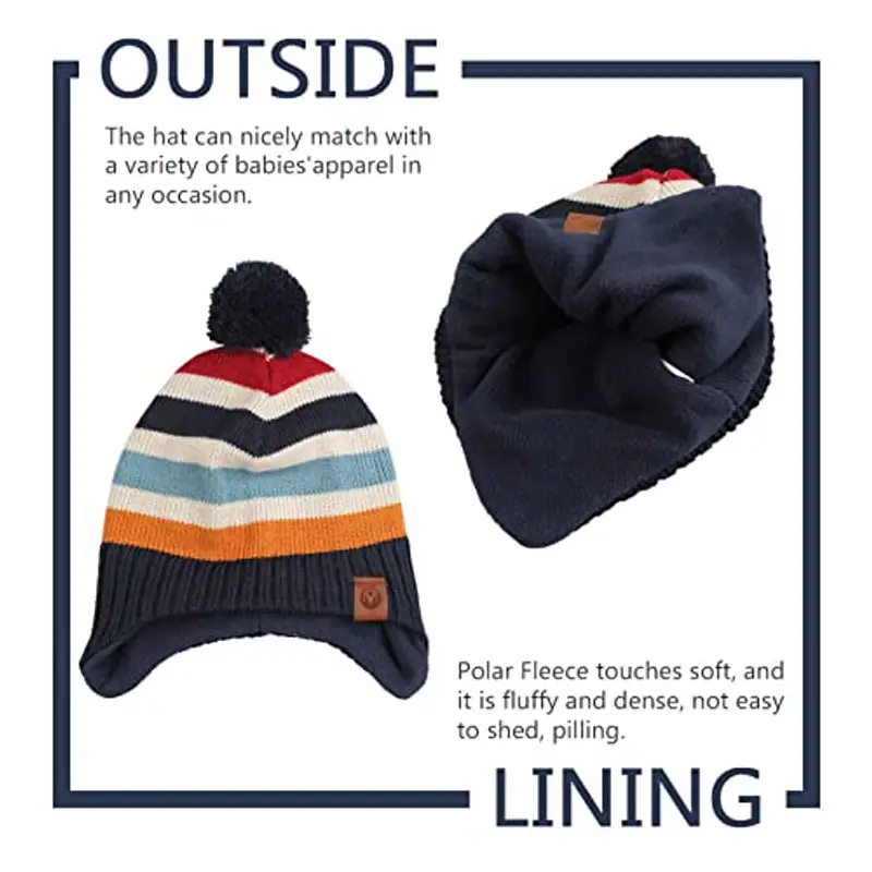 XIAOHAWANG Cappello Dinosauro Sciarpa Cappello Invernale per Bambino Ragazzo Ragazza Cappello Autunnale Riscaldante da miniatura 3