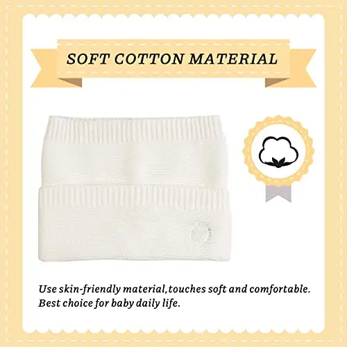 XIAOHAWANG Pianura Cotone Bambini Sciarpa Rotonda Inverno Ragazzi Ragazze Lavorato A Maglia Scaldacollo miniatura 2