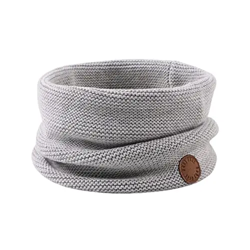 XIAOHAWANG Pianura Cotone Bambini Sciarpa Rotonda Inverno Ragazzi Ragazze Lavorato A Maglia Scaldacollo