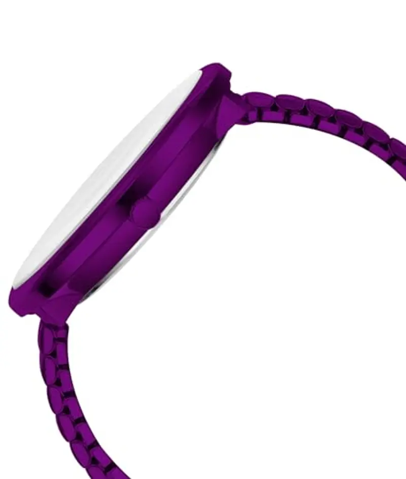 XIRUVE Donna Uomo Facile Lettura Numeri Grandi Quadrante Grande Cinturino Elastico Orologio da Polso Quarzo in Acciaio miniatura 3