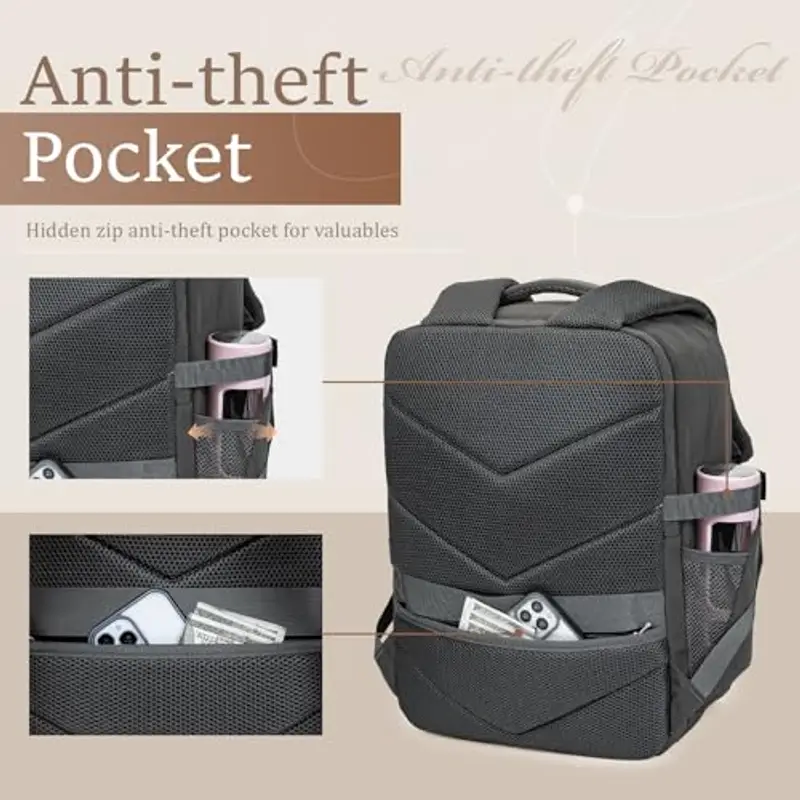 Xkdoai Zaino da viaggio Grigio 817186 miniatura 3