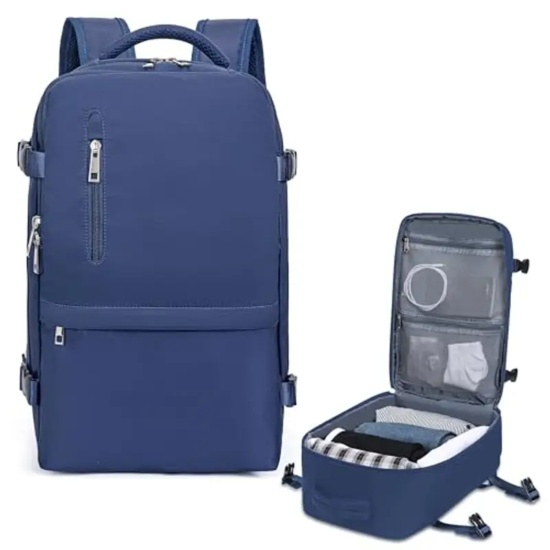 Xkdoai Borsone da viaggio Blu 1919802