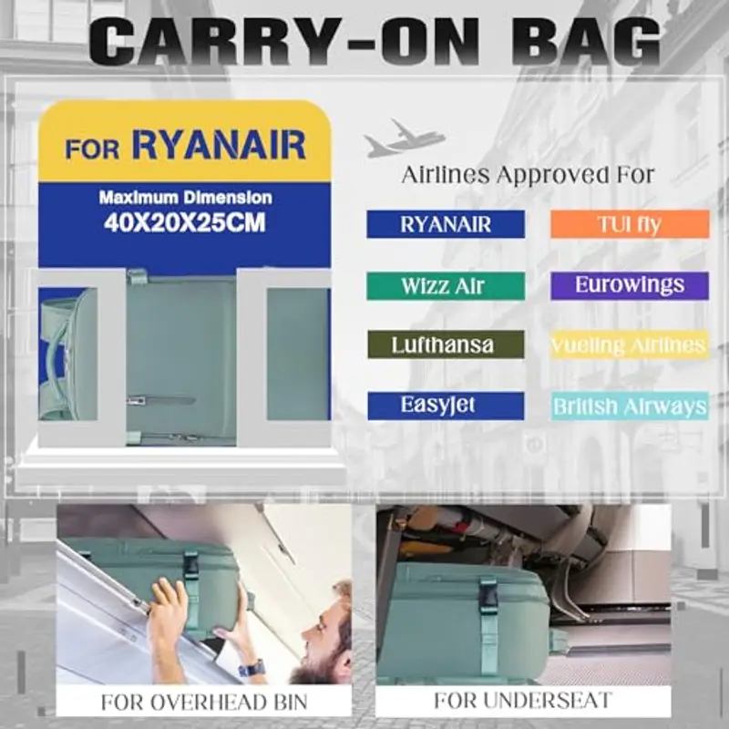 Xkdoai Borsone da viaggio Verde 1919803 miniatura 3