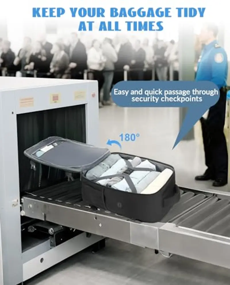 Xkdoai Zaino da viaggio Nero 2389131 miniatura 3