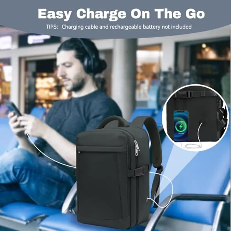 Xkdoai Zaino da viaggio Grigio 786401 miniatura 3