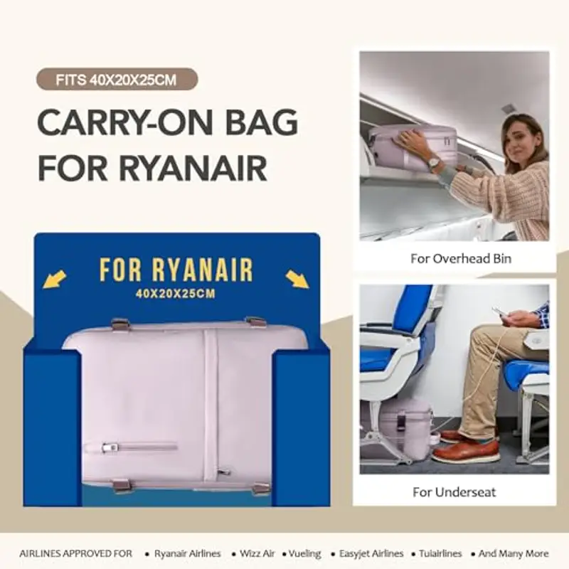 Xkdoai Zaino da viaggio Viola 786331 miniatura 2