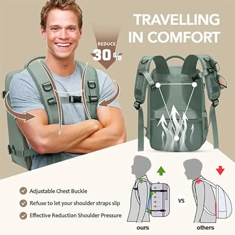 Xkdoai Zaino da viaggio 1597590 miniatura 3