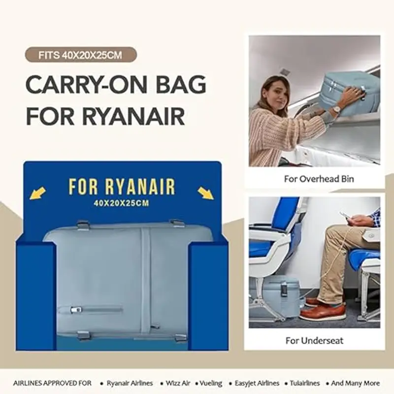 Xkdoai Zaino da viaggio Azzurro 2276516 miniatura 2