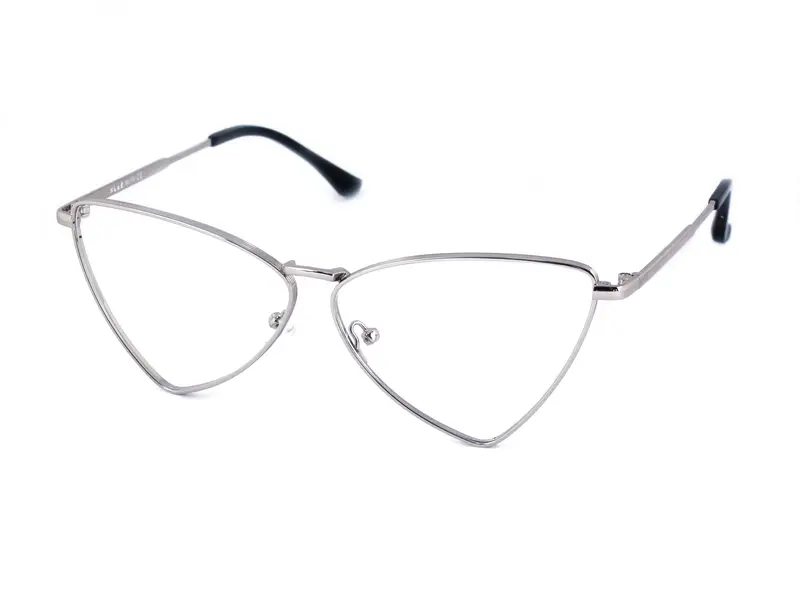 XLAB Donna PICO Montature da vista Metallo Argento  Cat Eye Antiriflesso Antiriflesso