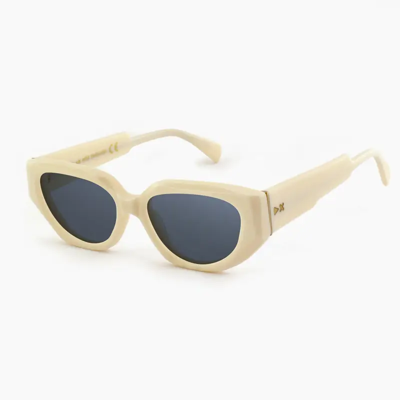 XLAB Donna TAVOLARA Montature da vista Acetato Verde Acqua Cat Eye Anti-luce blu miniatura 3