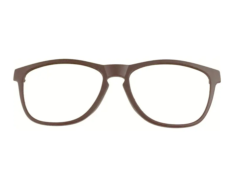 XLAB  Frontale TR091 marrone satinato Lenti di ricambio  Marrone