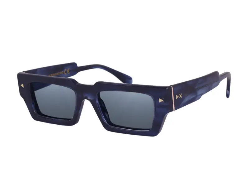 XLAB Unisex AUCKLAND Montature da vista Acetato Nero Squadrata Antiriflesso Antiriflesso miniatura 3