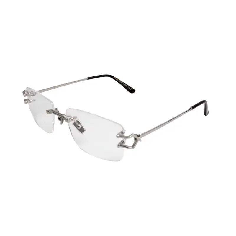 XLAB Unisex Burano Montature da vista Metallo Oro  Squadrata Normale