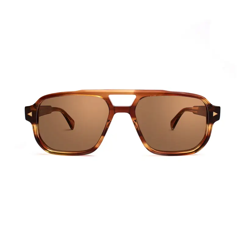 XLAB Unisex Cartagena Montature da vista Acetato Giallo  Squadrata Antiriflesso Antiriflesso