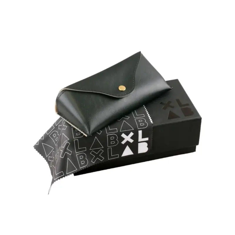 XLAB Unisex Itaca Montature da vista Acetato Giallo Geometrica Antiriflesso Antiriflesso miniatura 3