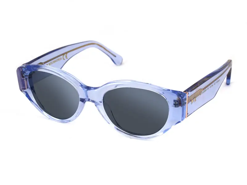 XLAB Unisex MAIORCA Montature da vista Acetato Tartaruga Rotonda Antiriflesso Antiriflesso miniatura 2