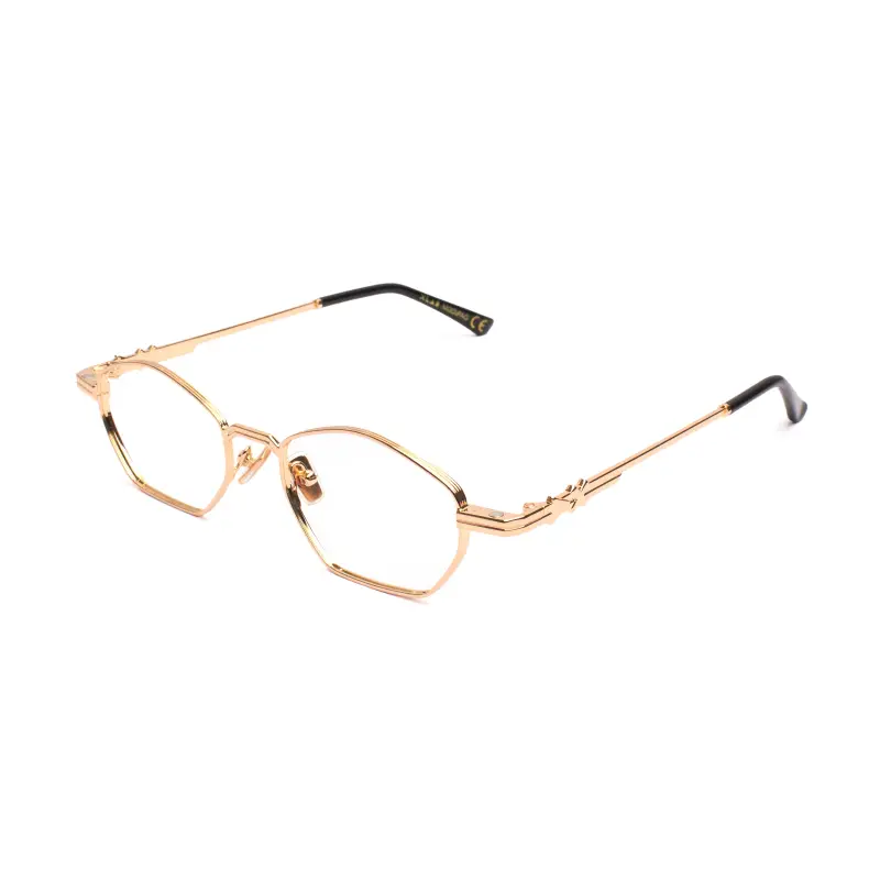 Unisex Pag Montature da vista Metallo Argento Azzurro Geometrica Sfumato miniatura 2