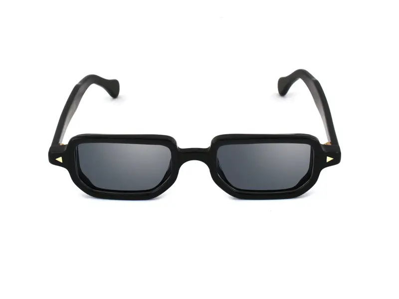 XLAB Unisex PALAWAN Montature da vista Acetato Nero Grigio Squadrata Fotocromatiche miniatura 2