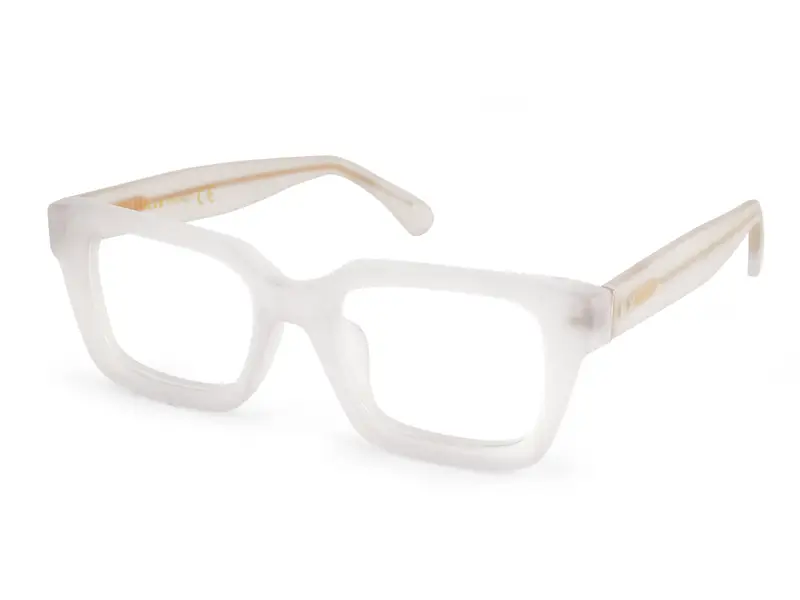 XLAB Unisex PHUKET Montature da vista Acetato Champagne Marrone Squadrata Fotocromatiche miniatura 3