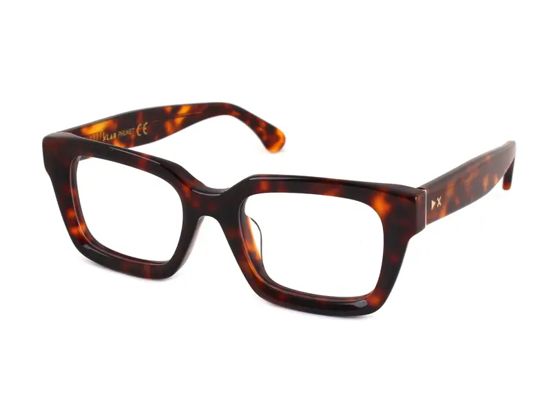 XLAB Unisex PHUKET Montature da vista Acetato Trasparente Squadrata Antiriflesso Antiriflesso miniatura 2