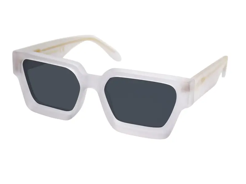 XLAB Unisex PRASLIN Occhiali da sole Acetato Verde Verde Squadrata Polarizzata miniatura 3