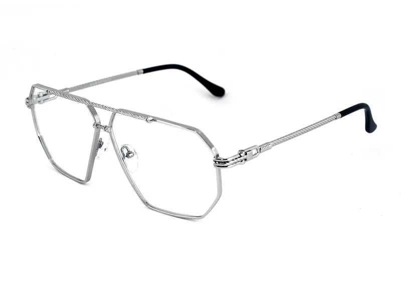 XLAB Unisex PROCIDA Montature da vista Metallo Oro Geometrica miniatura 3