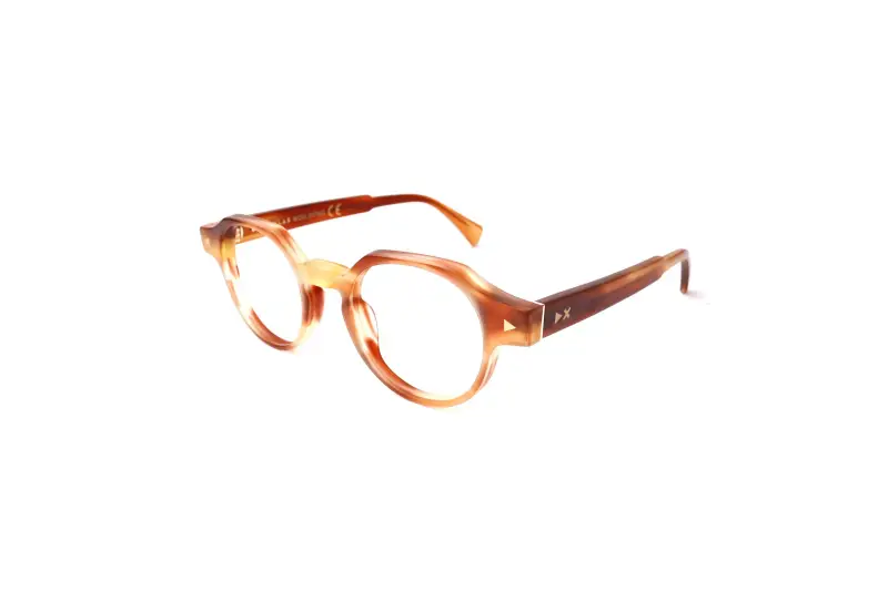 Unisex Sifno Montature da vista Acetato Verde Rotonda Anti-luce blu