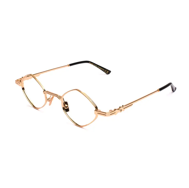 XLAB Unisex Tenerife Montature da vista Metallo Nero  Geometrica Antiriflesso Antiriflesso