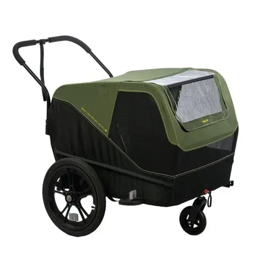 Dog Medium BS-C12 - rimorchio bici Green