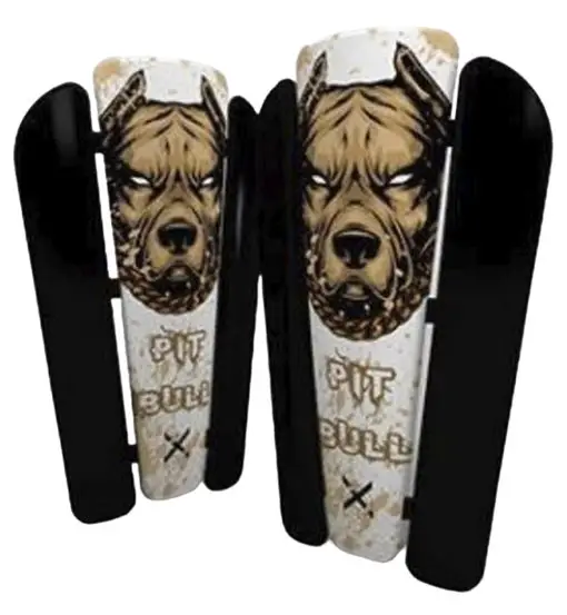 Pitbull - parastinchi calcio Black