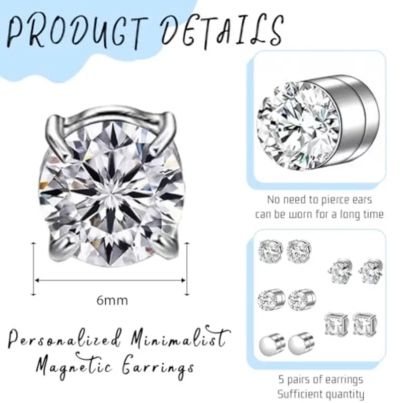 XOUDKE Orecchini Uomo 1597116 miniatura 2