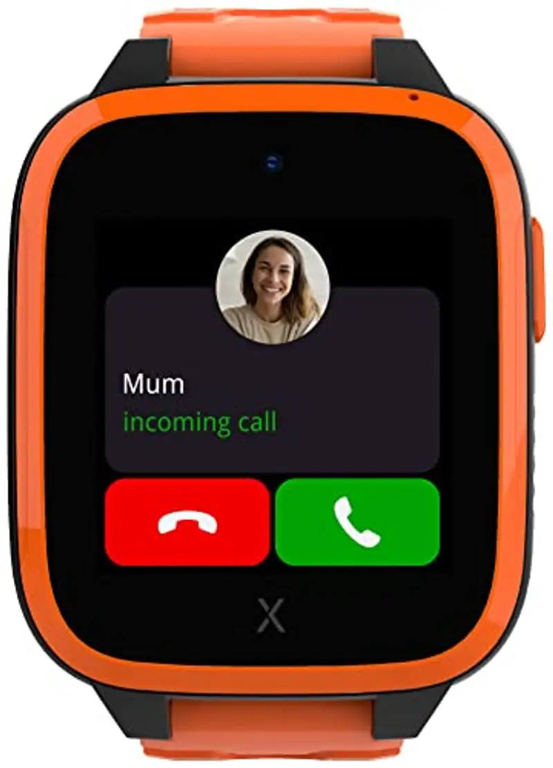 XPLORA XGO 3 - Telefono orologio per bambini (4G) - Chiamate, messaggi, modalità scuola per bambini, funzione SOS, localizzazione GPS, fotocamera e contapassi - Include 2 anni di garanzia (ARANCIONE) miniatura 2