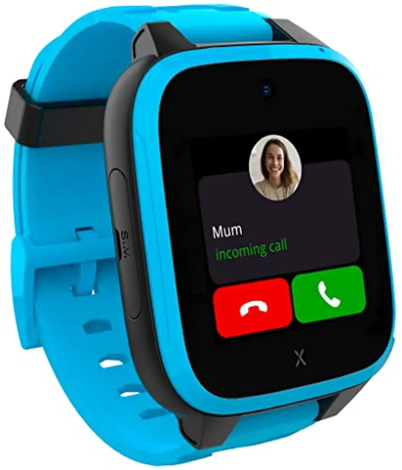 XPLORA XGO 3 - Telefono orologio per bambini (4G) - Chiamate, messaggi, modalità scuola per bambini, funzione SOS, localizzazione GPS, fotocamera e contapassi - Include 2 anni di garanzia (BLU) miniatura 3